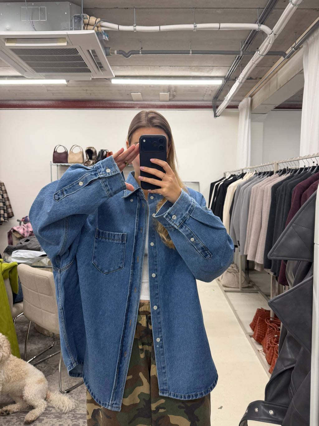 Joelle Denim Shirt