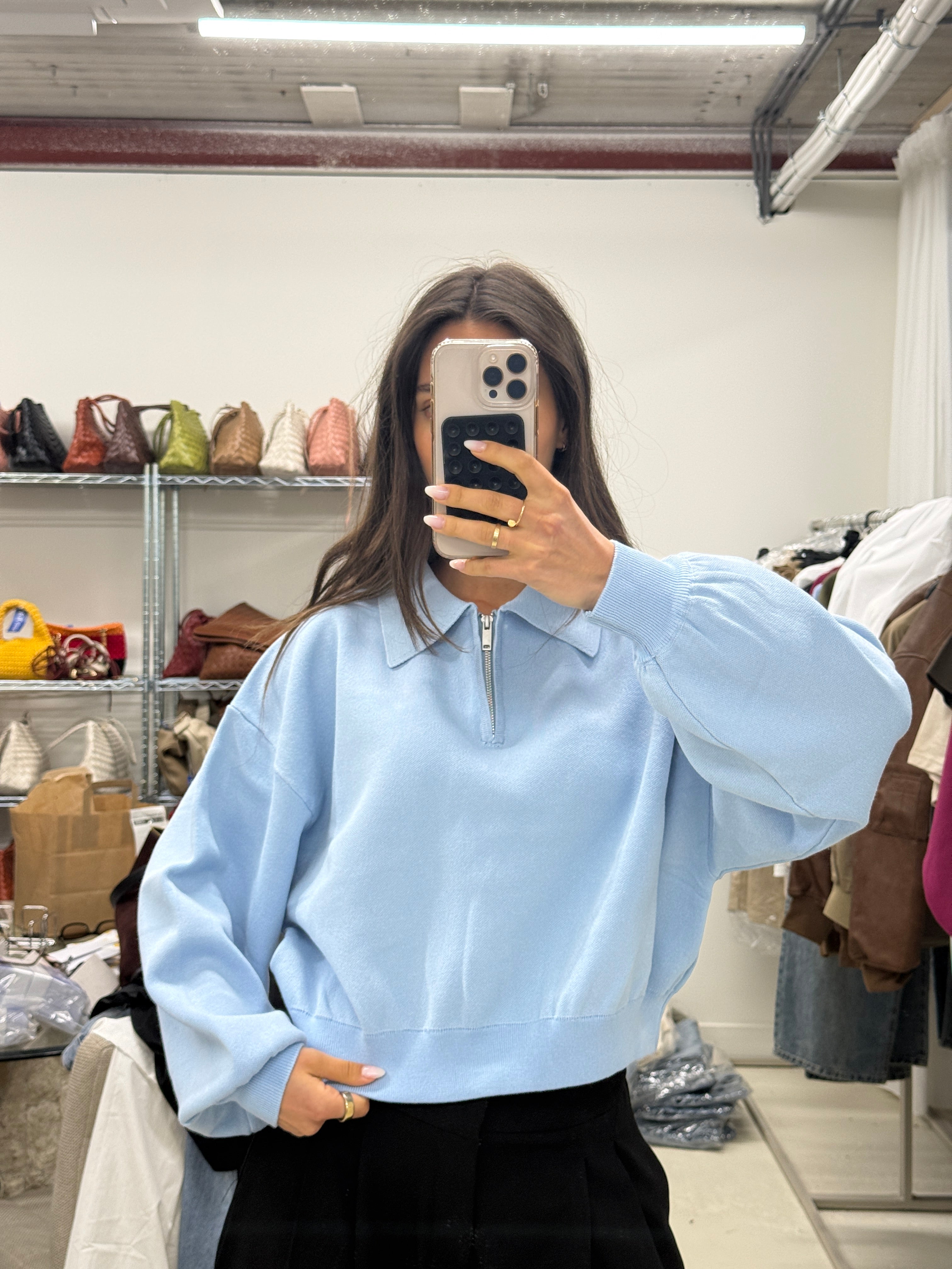 Paul zip-up polo