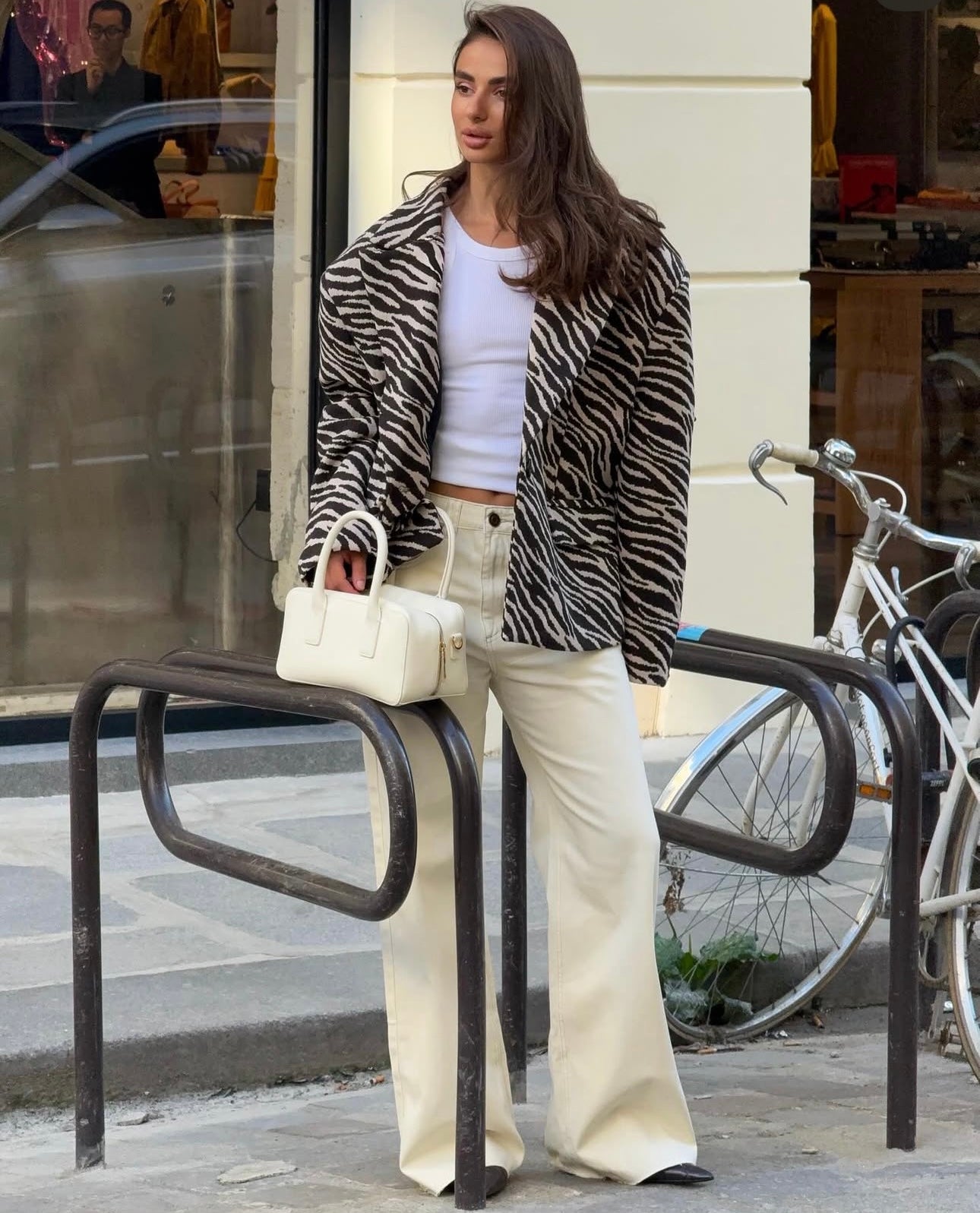 Noëlle Zebra Jacket